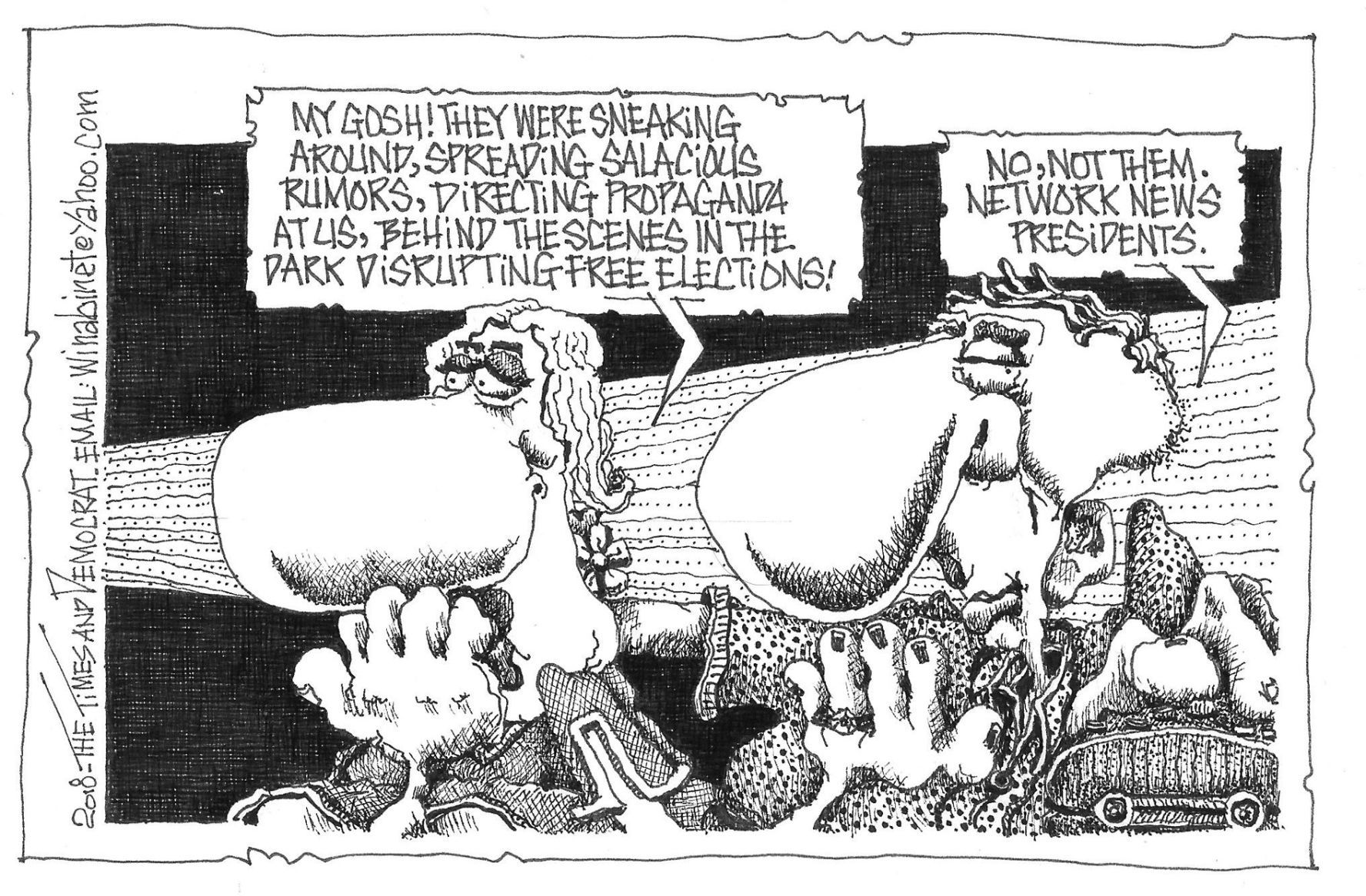 Network news presidents